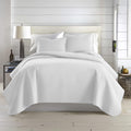 Southshore Fine Living, Inc. King Quilt Bedding Set, Quilted Coverlet Bed Spread for California Kings, Luxury Bedding King Size Quilt Bedding Set, Lightweight Quilted Bedspread w/Shams, Natural Beige