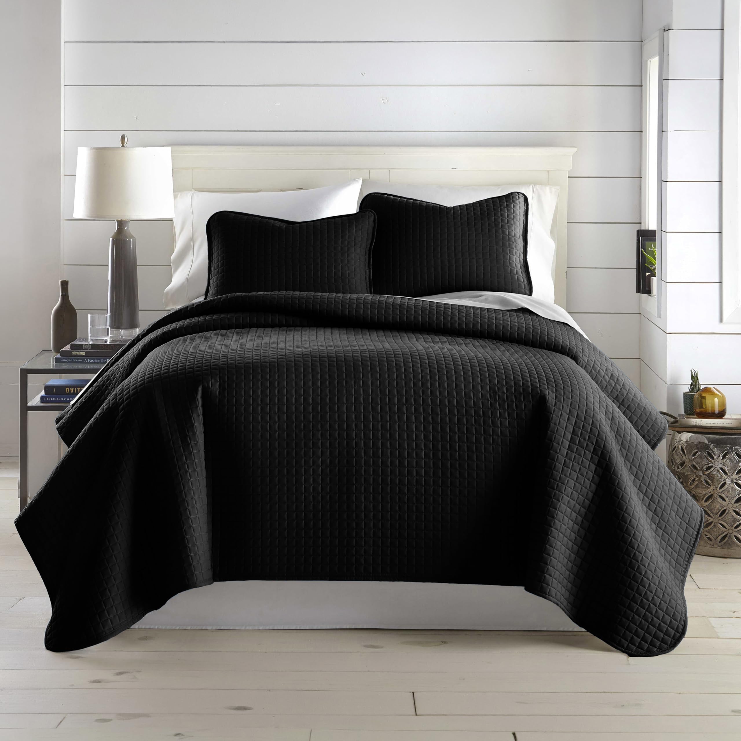 Southshore Fine Living, Inc. King Quilt Bedding Set, Quilted Coverlet Bed Spread for California Kings, Luxury Bedding King Size Quilt Bedding Set, Lightweight Quilted Bedspread w/Shams, Natural Beige