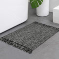 Collive Washable Area Rug 3' x 5', Modern Farmhouse Woven Kitchen Rugs, Tan/Cream Indoor Outddor Mat Braided Throw Carpet for Entryway Bedroom Nursery Laundry Living Room