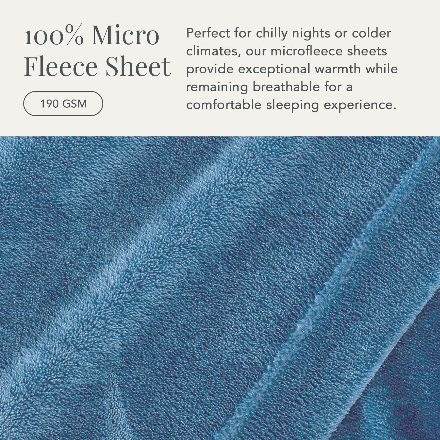 NY Loft Ultra Soft Micro Fleece Sheets Set with Extra Deep Pockets | Extra Soft Velvet Fleece Sheet Set | Super Plush Polar Fleece | Velvet Plush Cozy Warmth | Tribeca Collection (Twin, Lake Blue)