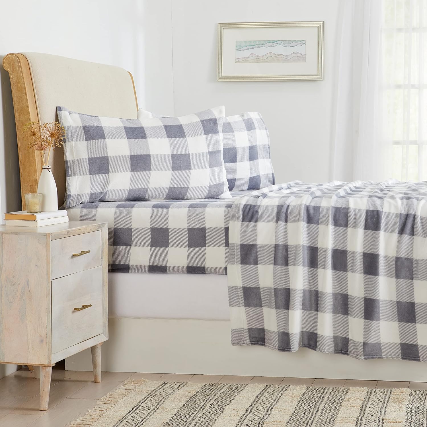 NY Loft Ultra Soft Micro Fleece Sheets Set with Extra Deep Pockets | Extra Soft Velvet Fleece Sheet Set | Super Plush Polar Fleece | Velvet Plush Cozy Warmth | Tribeca Collection (Twin, Lake Blue)